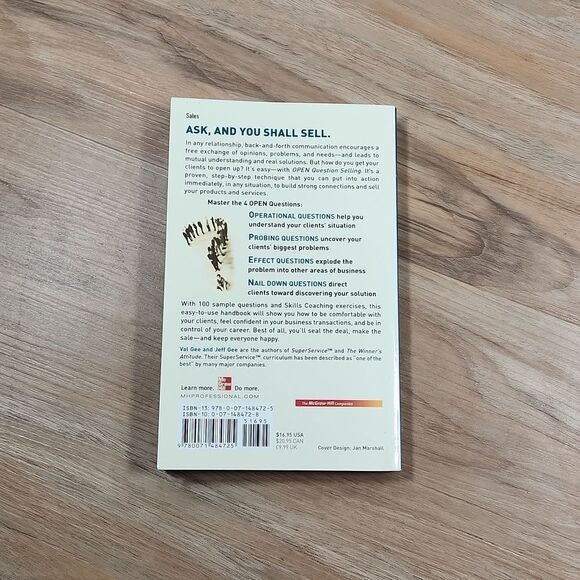🔹️NWOT Open Question Selling Paperback Book - Picture 3 of 5
